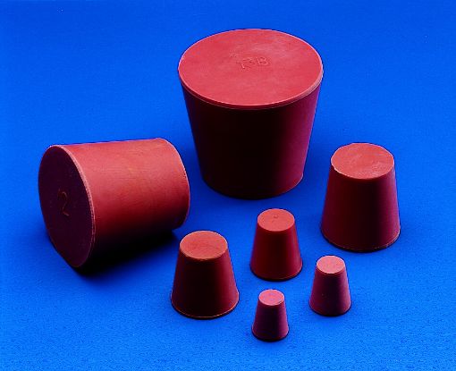 Red Rubber Stopper 23x16mm