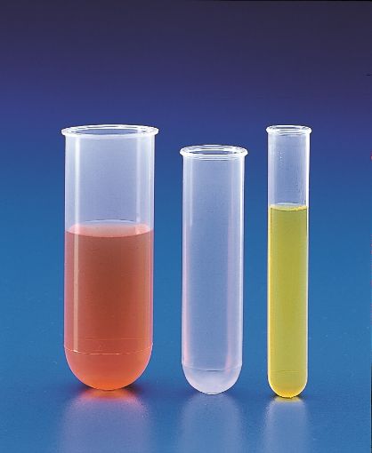 100ml grad polyprop test tubes