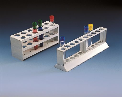 2 tier test tube rack, 10 place, 18mm holes