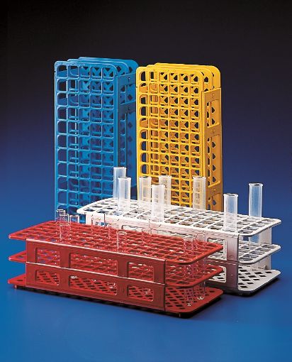 25mm Test Tube Rack Yellow, 40 place