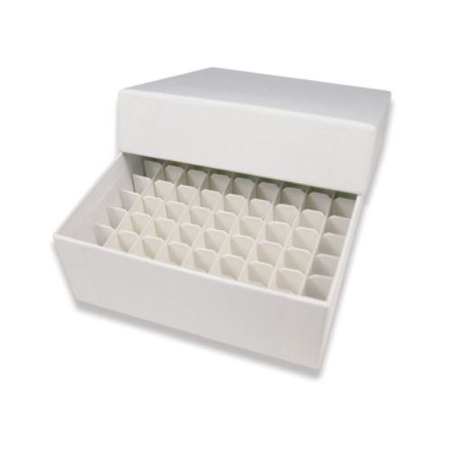 81 Place Cardboard Freezer Rack, 50mm High