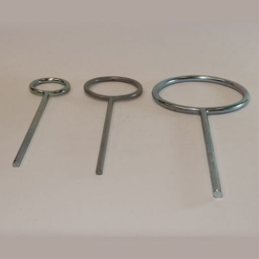 Retort Ring with arm 120mm ID