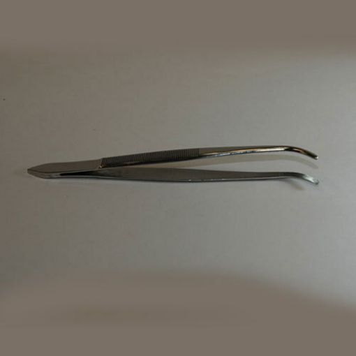 Forceps, Clamping, Curved 105 mm