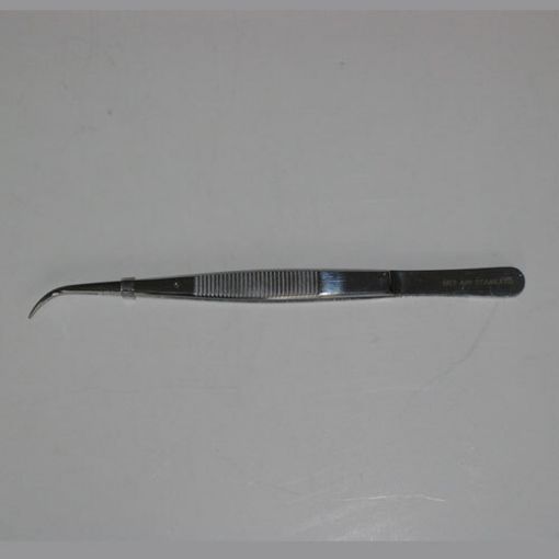Curved forceps, 130mm long