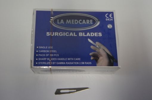 No 10 Scalpel Blades, 100 per Pack