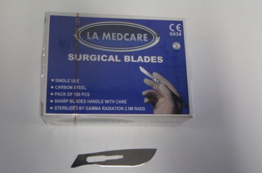 No. 22 Scalpel Blades, 100 per Pack
