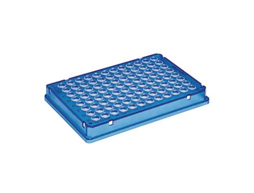 twin.tech PCR plate 96, skirted, blue, 25 per box