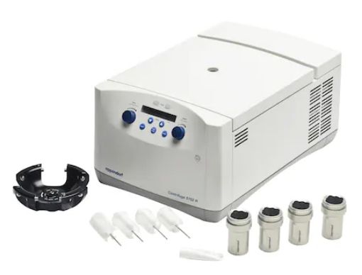 5702R Refrigerated Centrifuge with A-4-38 Rotor & Adaptors for 13-16mm diam tubes