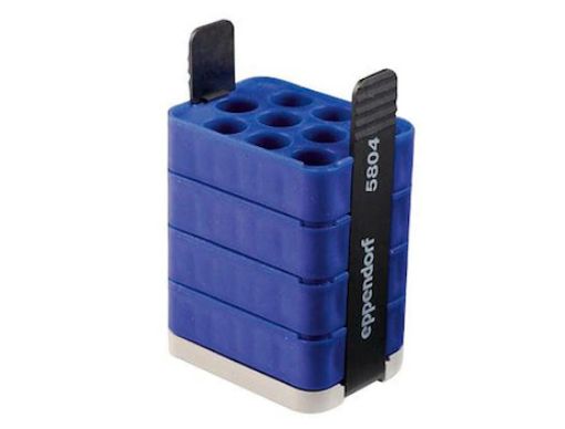 Adapter for 100mm rectangular bucket for use with 13mm blood tubes, set 2