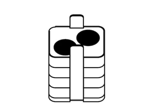 Eppendorf adapter for 50-75ml round bottom tubes for A-4-62, set 2