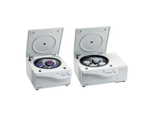 Eppendorf 5810R refrigerated centrifuge with A-4-62 rotor & 15/50ml adaptors