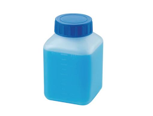 Wide neck bottle for Rotor A-4-81, 500ml, square, set of 2