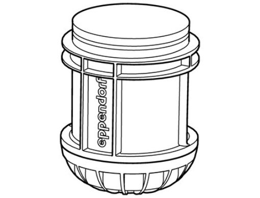 Adapter for 175ml conical bottles/ 250ml flat bottles for S-4x400, set 2