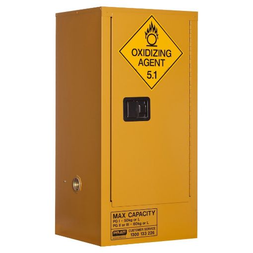 Cabinet Oxidising Agent 60L, 1 door, 2 shelf