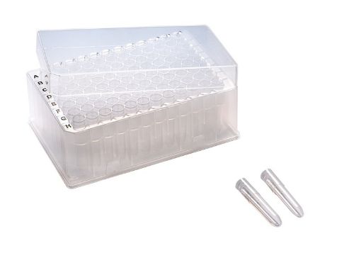 1.2ml individual cluster tubes racked, free of RNase, DNase, PCR inhibitors, pyrogen-free, 10 racks 96 tubes per rack, (960 tubes)