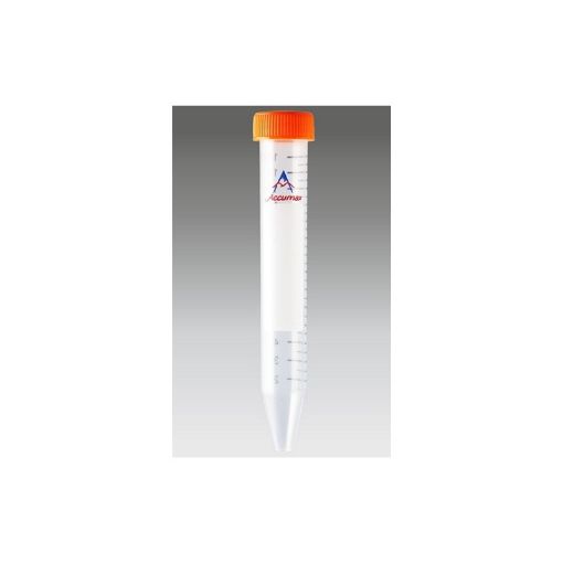 15ml Centrifuge Tubes, Conical Base, graduated, sterile, 500 per Pack