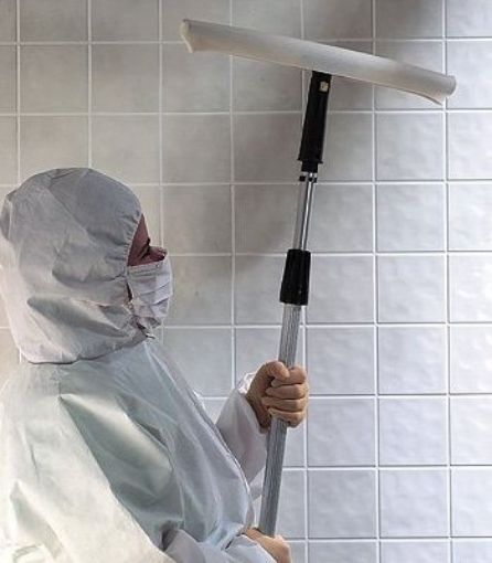 Polyester/Foam Wiping Cover 18" Sterile, 10 x 5 covers