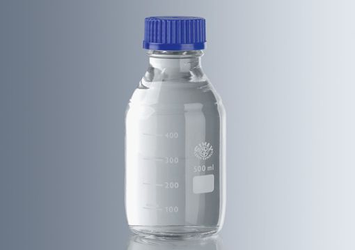 Schott 100mL Glass Bottle w/Lid