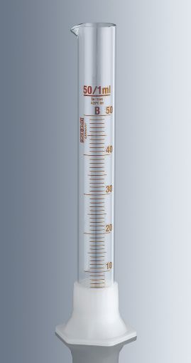 10ml Measuring Cylinder with plastic hexagonal base