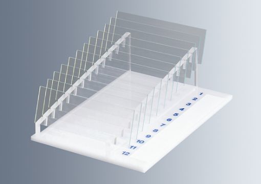 12 place Slide Rack