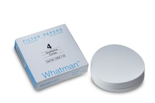 Whatman # 4 F/Paper 90mm, 100 per Pack