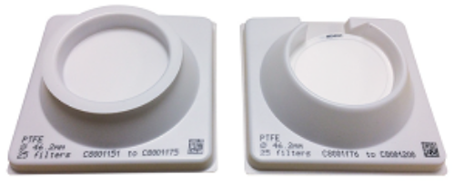 PM 2.5 Air Monitoring Filters, 50 per Pack