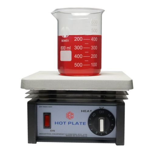 Hotplate, Simmerstat control, 20x20cm plain top