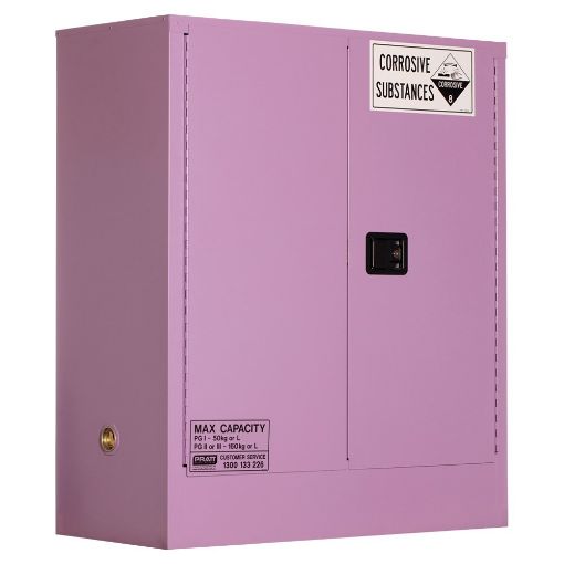 160L Corrosive Substance Storage Cabinet, 2 door, 2 shelves