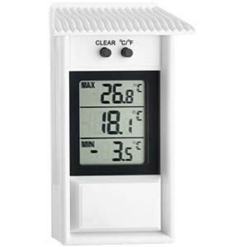 Digital Thermometer, Max/Min -10 to 50°C x 0.1°C