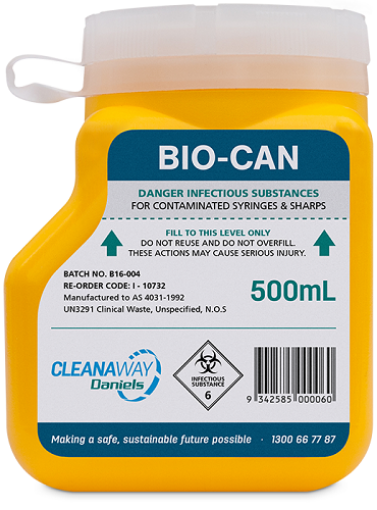 BIO-CAN 19L 2-piece screw cap, 8 per Carton