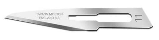 Scalpel Blade No. 11 Swann-Morton ST SU, 100 per Pack