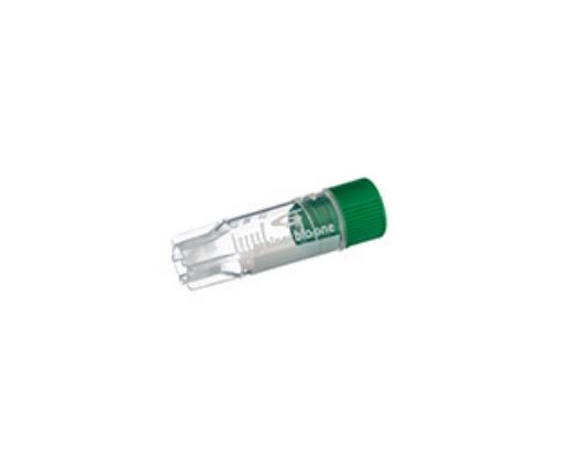 1ml Cryovial V base with Green Cap, 100 per Pack