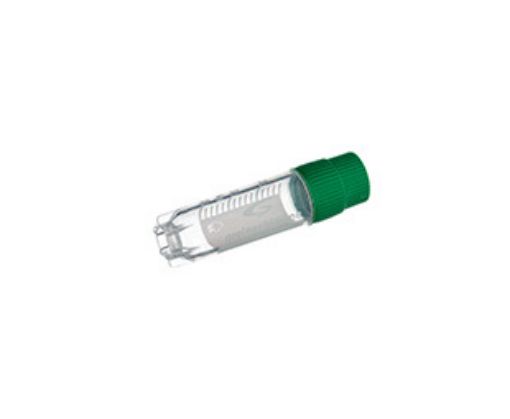 2ml Cryovial Green Screw Cap, 100 per Pack