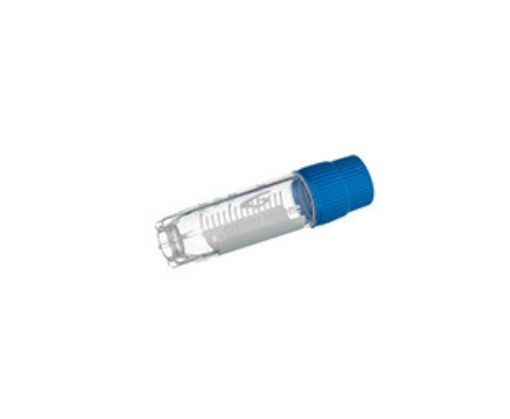 2ml Cryovial Blue Screw Cap, 100 per Pack