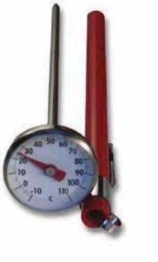 Thermometer Dial 25 d x130mm S/S spike -10-110