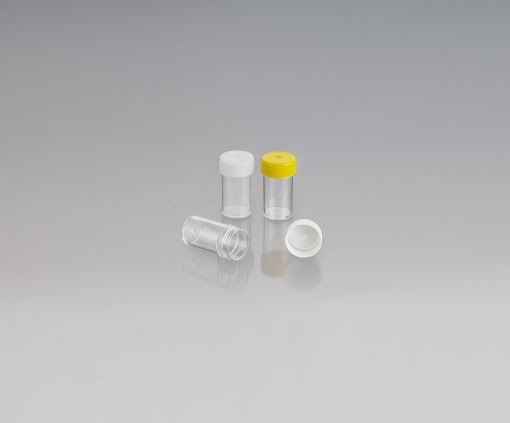 25ml Container Unlabelled, screw cap, 500 per Carton