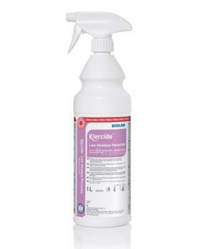 Klercide low residue Peroxide WFI, 6x1L spray bottles, previousley Biocide C
