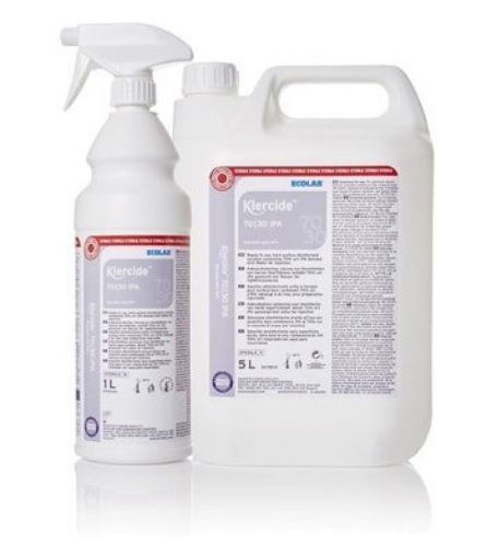 Klercide 70/30 Sterile IPA, 6x1L spray bottles