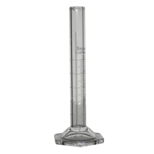 5ml Glass measuring cylinder