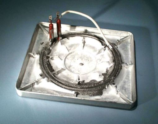 Hot Plate, Top Plate + element, plain whole screws etc