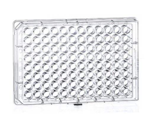 Greiner 96 well F/B plate Sterile, 100 per Pack