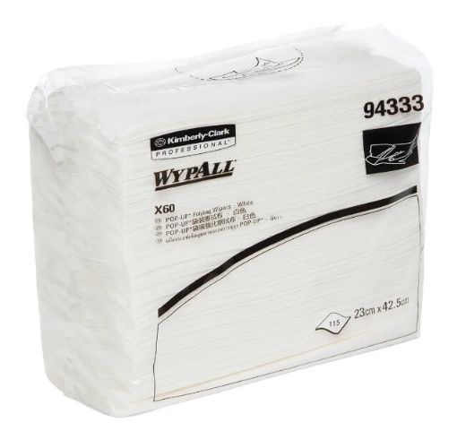 Wypall X60 Pop Up Polywipes (pk 1380)