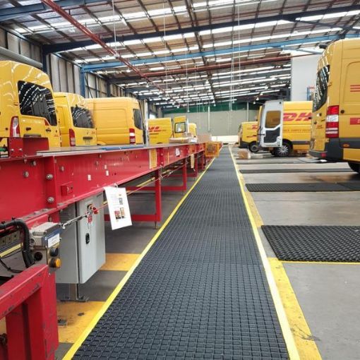 Air Grid anti slip mat, 900 x 1200mm, black