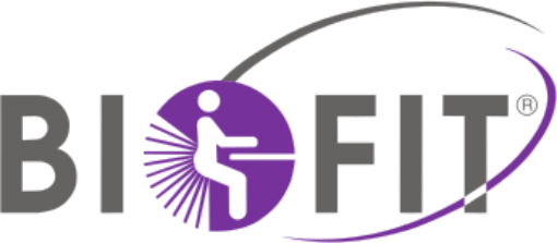 Biofit Pogo chair, Black urethane seat & backrest