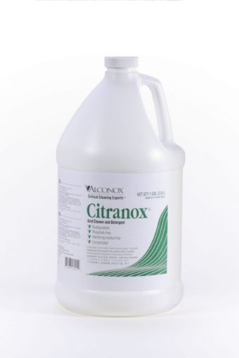 Citranox acid detergent, biodegradable, carton 4 x 3.8L bottles