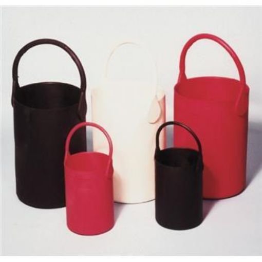 Rubber tote carriers red 4L
