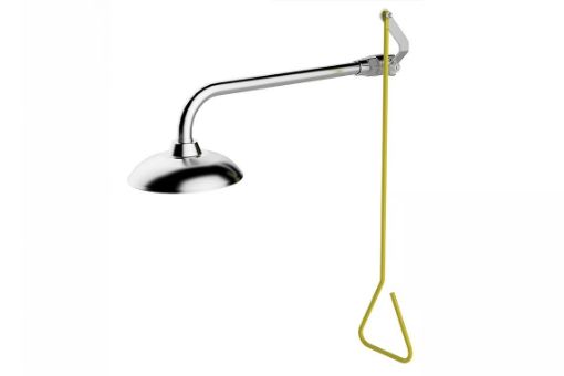 Emergency Shower S/S Wall mounted hand operated