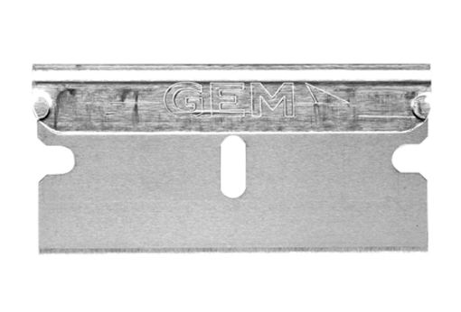 62-0167 Personna Gem razor blades, stainless steel, single edge, 100 per Pack