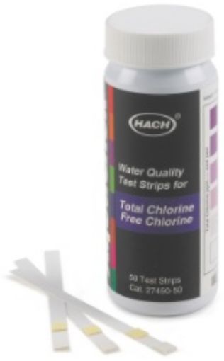 Aquatek Test Strips F&T Chlorine, 50 per Pack