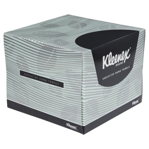 Kleenex Executive hand towels 32x32.5cm, 6 packs of 75 towels per carton